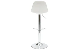 Miliboo Tabouret De Bar-Tabourets de bar design blanc et noir (lot de 2) STEEVY