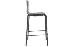 Miliboo Tabouret De Bar-Tabourets de bar design empilables noirs H65 cm (lot de 2) KUPA