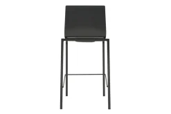 Miliboo Tabouret De Bar-Tabourets de bar design empilables noirs H65 cm (lot de 2) KUPA
