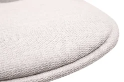 Miliboo Tabouret De Bar-Tabourets de bar design en tissu effet velours texturé beige (lot de 2) STEEVY