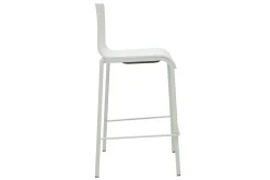 Miliboo Tabouret De Bar-Tabourets de bar design empilables blancs H65 cm (lot de 2) KUPA