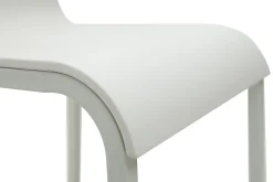 Miliboo Tabouret De Bar-Tabourets de bar design empilables blancs H65 cm (lot de 2) KUPA