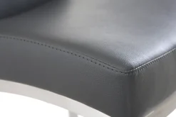 Miliboo Tabouret De Bar-Tabourets de bar design gris foncé H70 cm (lot de 2) OLLY