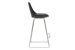 Miliboo Tabouret De Bar-Tabourets de bar design noirs 65 cm (lot de 2) JUNE