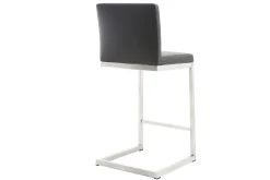 Miliboo Tabouret De Bar-Tabourets de bar design noirs avec pieds métal (lot de 2) STELLAR