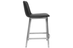 Miliboo Tabouret De Bar-Tabourets de bar design noirs H66 cm (lot de 2) ARSENE