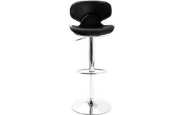 Miliboo Tabouret De Bar-Tabourets de bar design noirs (lot de 2) PEGASE