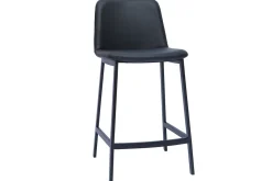 Miliboo Tabouret De Bar-Tabourets de bar design noirs H66 cm (lot de 2) ARSENE