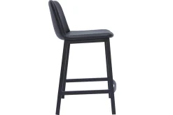 Miliboo Tabouret De Bar-Tabourets de bar design noirs H66 cm (lot de 2) ARSENE