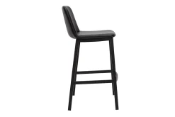 Miliboo Tabouret De Bar-Tabourets de bar design noirs H75 cm (lot de 2) ARSENE