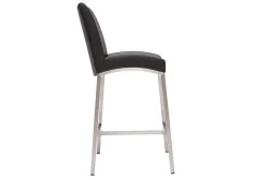 Miliboo Tabouret De Bar-Tabourets de bar design noirs H70 cm (lot de 2) OLLY