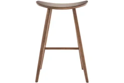 Miliboo Tabouret De Bar-Tabourets de bar design noyer H72 cm (lot de 2) DEMORY