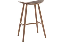 Miliboo Tabouret De Bar-Tabourets de bar design noyer H72 cm (lot de 2) DEMORY