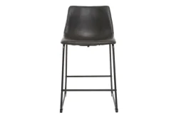 Miliboo Tabouret De Bar-Tabourets de bar design noir H61 cm (lot de 2) NEW ROCK
