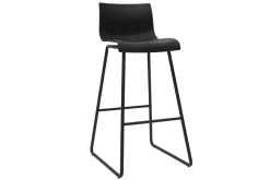 Miliboo Tabouret De Bar-Tabourets de bar design noir 76 cm (lot de 2) ONA