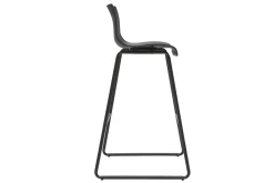 Miliboo Tabouret De Bar-Tabourets de bar design noir 76 cm (lot de 2) ONA