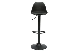 Miliboo Tabouret De Bar-Tabourets de bar design noirs (lot de 2) STEEVY