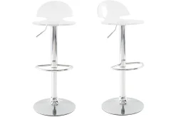 Miliboo Tabouret De Bar-Tabourets de bar design plexiglas transparent (lot de 2) ORION