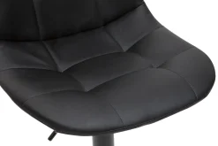 Miliboo Tabouret De Bar-Tabourets de bar design réglables noirs (lot de 2) COX