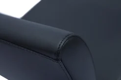 Miliboo Tabouret De Bar-Tabourets de bar design réglables noir et inox brossé (lot de 2) SHEINA