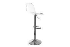 Miliboo Tabouret De Bar-Tabourets de bar design réglables transparents (lot de 2) GALILEO