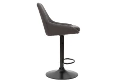 Miliboo Tabouret De Bar-Tabourets de bar design réglables gris foncé (lot de 2) HOLO