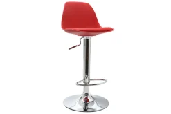 Miliboo Tabouret De Bar-Tabourets de bar design rouges (lot de 2) STEEVY