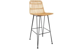 Miliboo Tabouret De Bar-Tabourets de bar en rotin (lot de 2) MALACCA