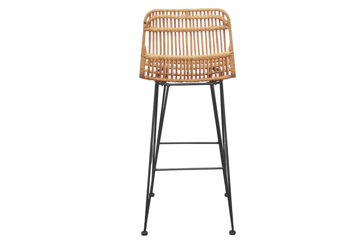 Miliboo Tabouret De Bar-Tabourets de bar en rotin (lot de 2) MALACCA