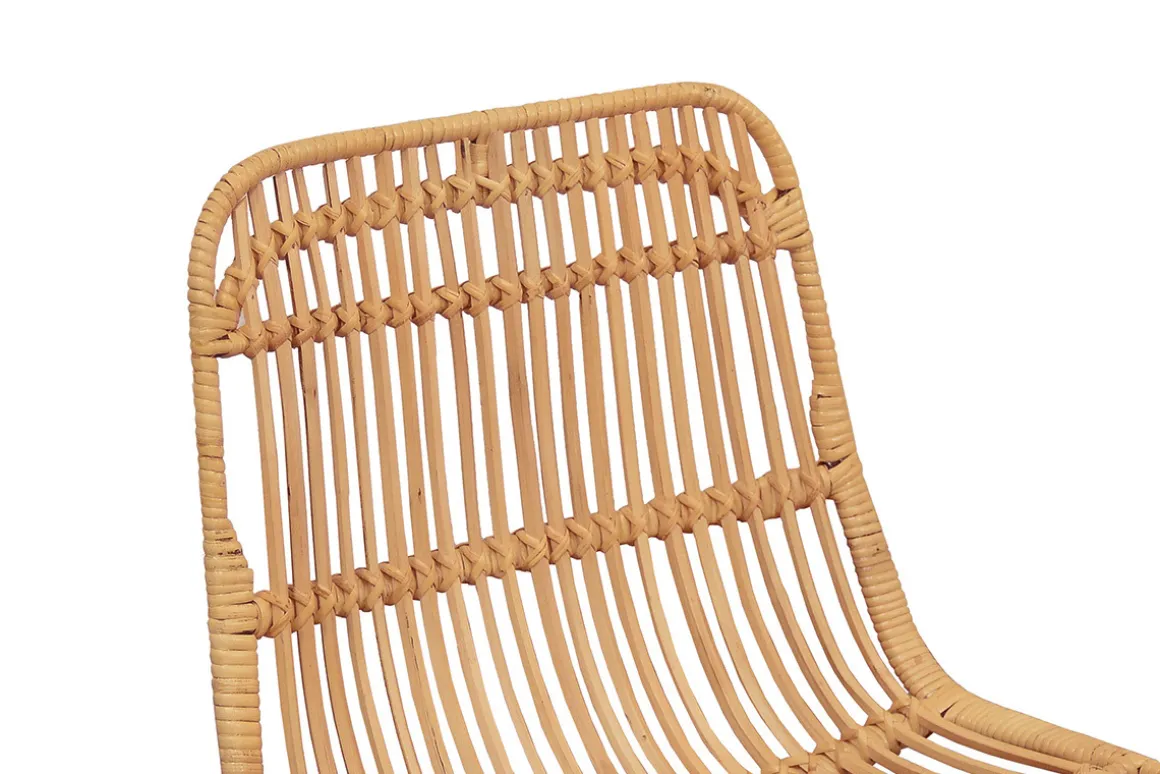 Miliboo Tabouret De Bar-Tabourets de bar en rotin (lot de 2) MALACCA