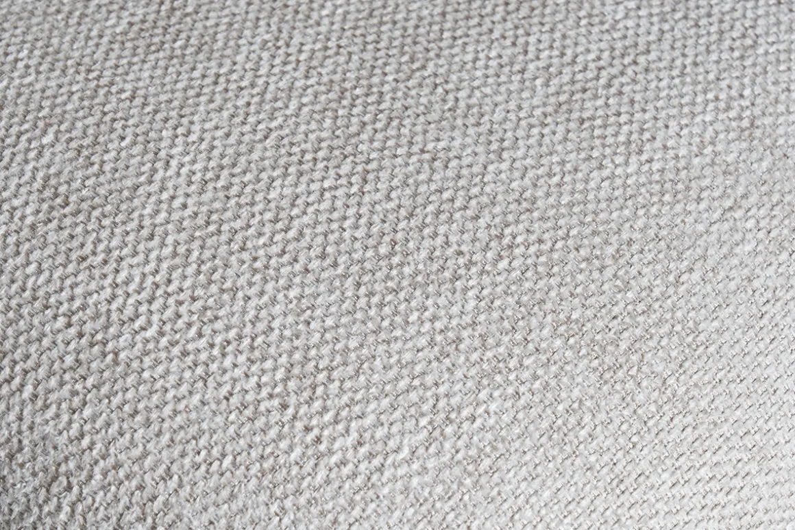 Miliboo Tabouret De Bar-Tabourets de bar en tissu effet velours texturé beige et métal noir H70 cm (lot de 2) ATRIUM