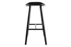 Miliboo Tabouret De Bar-Tabourets de bar noirs H65 cm (lot de 2) DEMORY