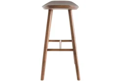 Miliboo Tabouret De Bar-Tabourets de bar noyer H65 cm (lot de 2) DEMORY