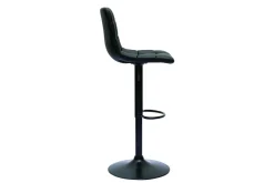 Miliboo Tabouret De Bar-Tabourets de bar réglables design noirs (lot de 2) MAXWELL