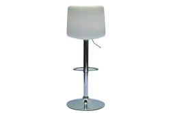 Miliboo Tabouret De Bar-Tabourets de bar réglables design blancs (lot de 2) MAXWELL