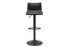 Miliboo Tabouret De Bar-Tabourets de bar réglables design en métal noir (lot de 2) ONA
