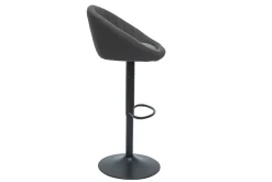 Miliboo Tabouret De Bar-Tabourets de bar réglables design gris anthracite (lot de 2) SHERU