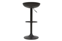 Miliboo Tabouret De Bar-Tabourets de bar réglables design noirs H65 cm (lot de 2) PEBBLE