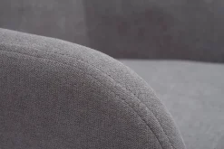 Miliboo Tabouret De Bar-Tabourets de bar réglables tissu effet velours gris et métal (lot de 2) AMIKA