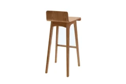 Miliboo Tabouret De Bar-Tabourets de bar scandinaves en bois clair H75 cm (lot de 2) BALTIK