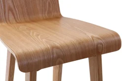 Miliboo Tabouret De Bar-Tabourets de bar scandinaves en bois clair H75 cm (lot de 2) BALTIK