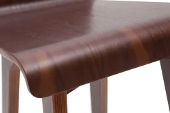 Miliboo Tabouret De Bar-Tabourets de bar scandinaves noyer H65 cm (lot de 2) BALTIK