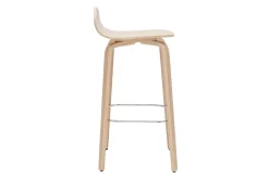 Miliboo Tabouret De Bar-Tabourets de bar scandinaves bois chêne H68 cm (lot de 2) OBRA