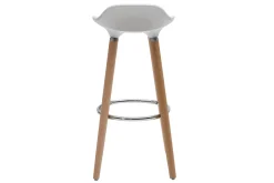 Miliboo Tabouret De Bar-Tabourets de bar scandinaves blancs (lot de 2) GILDA
