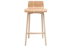 Miliboo Tabouret De Bar-Tabourets de bar scandinaves bois clair H65 cm (lot de 2) BALTIK