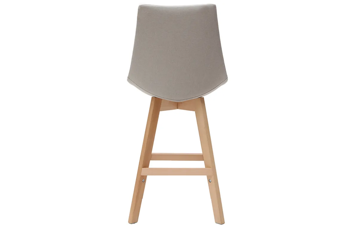 Miliboo Tabouret De Bar-Tabourets de bar scandinaves gris clair 65 cm (lot de 2) MATILDE
