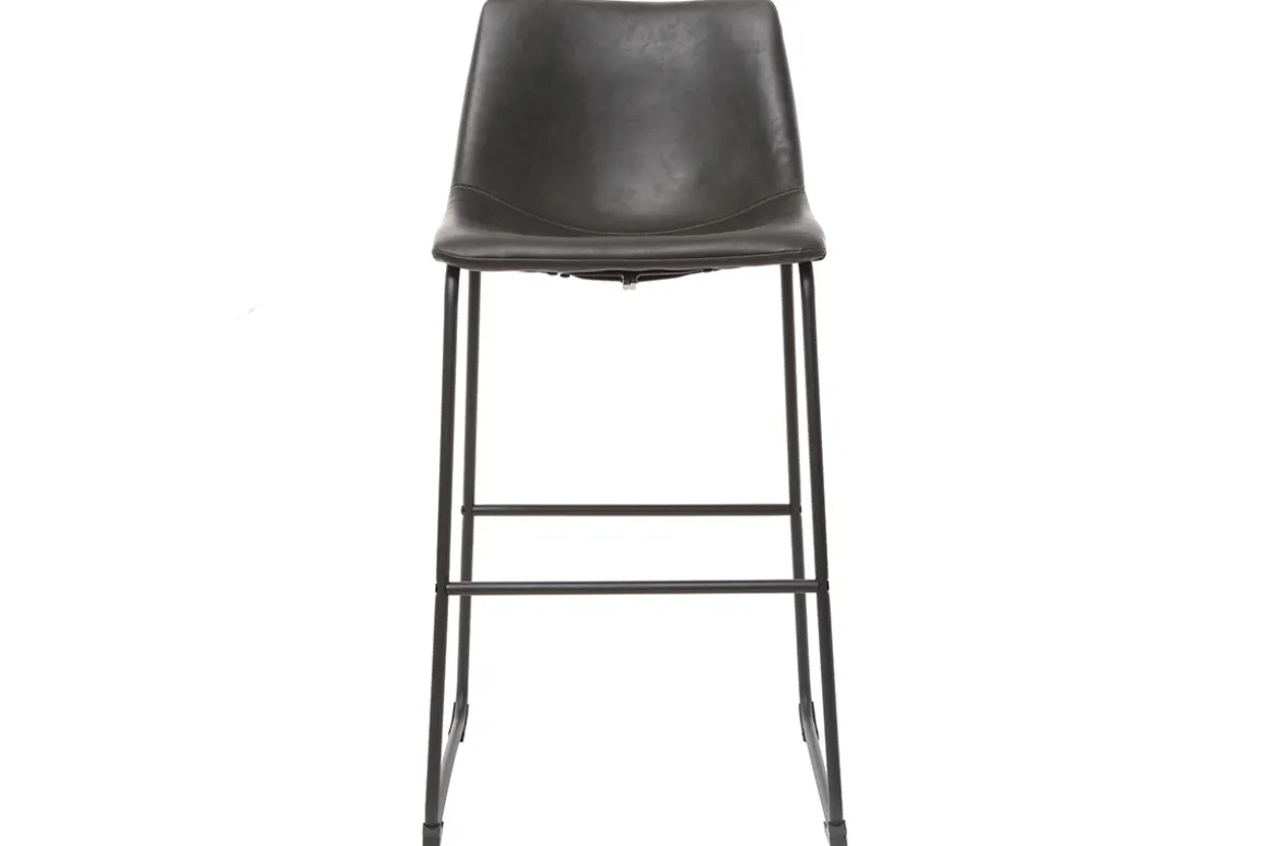 Miliboo Tabouret De Bar-Tabourets de bar vintage noirs 73 cm (lot de 2) NEW ROCK