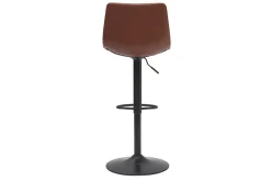 Miliboo Tabouret De Bar-Tabourets de bar vintage réglables pivotants marron clair (lot de 2) NEW ROCK
