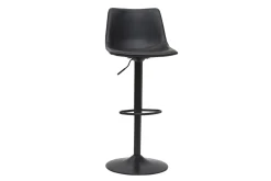 Miliboo Tabouret De Bar-Tabourets de bar vintage réglables pivotants noirs (lot de 2) NEW ROCK