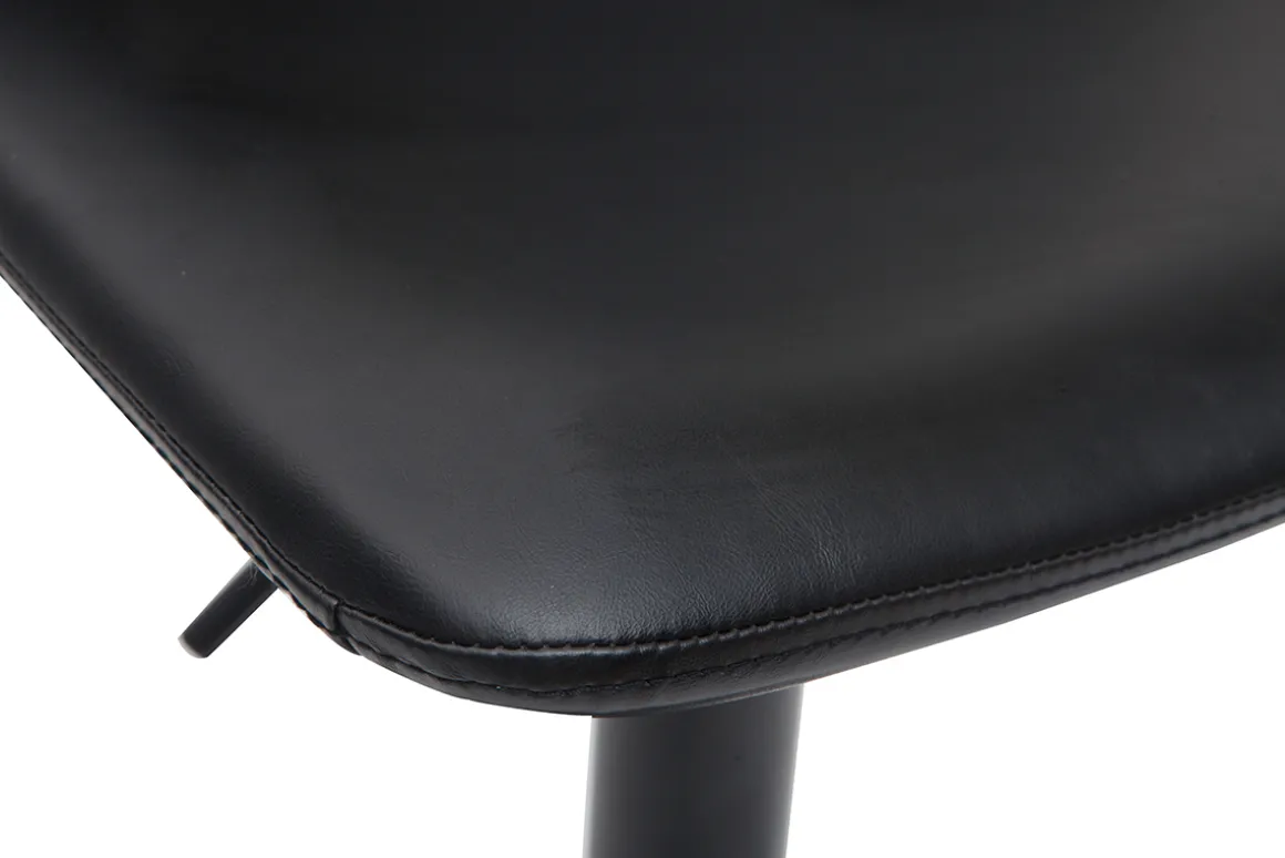 Miliboo Tabouret De Bar-Tabourets de bar vintage réglables pivotants noirs (lot de 2) NEW ROCK
